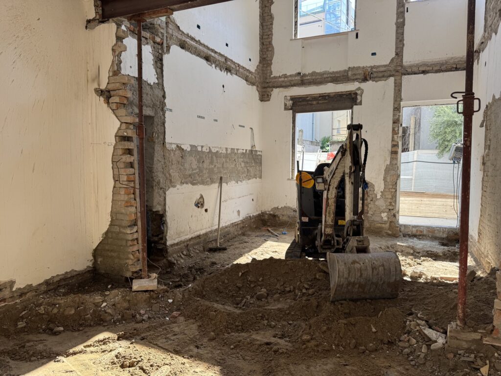 jobsite_16 Villa Galella renovation in Rimini, Italy — construction progress (7 of 18) by Duoma Atelier